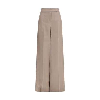 Max Mara Beige Seidenhose