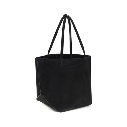 The Row Schwarze Lammleder Schultertasche Ovis Aries Aries