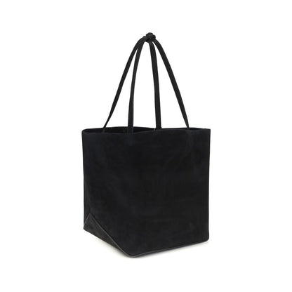 The Row Schwarze Lammleder Schultertasche Ovis Aries Aries