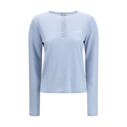 Miu Miu Blauer Kaschmir-Sportswear