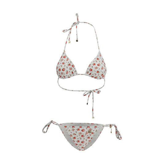 Dolce & Gabbana Weißer Nylon-Bikini