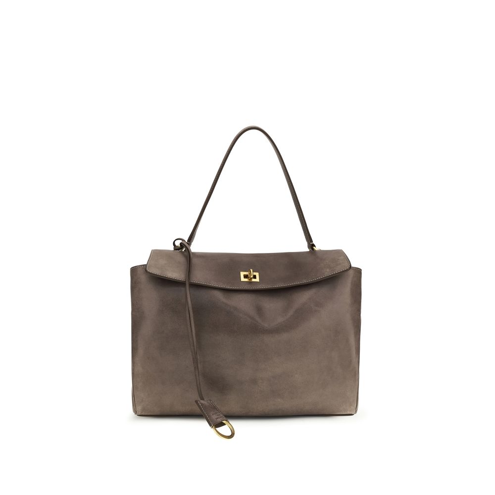 Balenciaga Graue Lammleder Schultertasche Ovis Aries Aries
