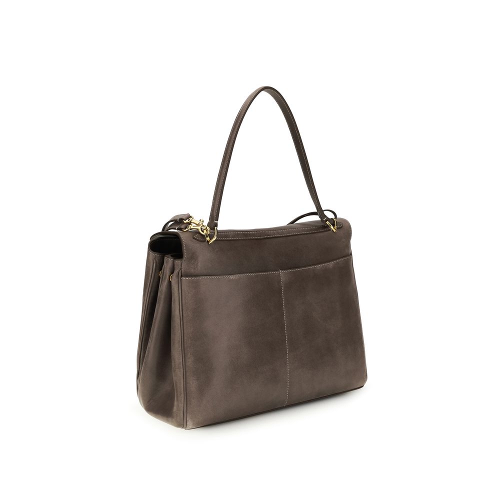 Balenciaga Graue Lammleder Schultertasche Ovis Aries Aries