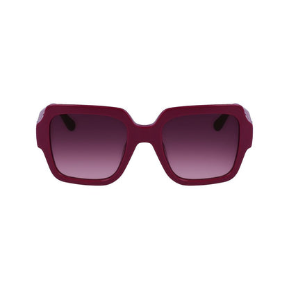 Karl Lagerfeld Graue Sonnenbrille aus Acetat