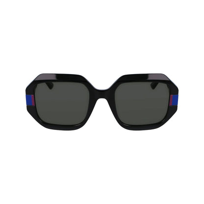 Karl Lagerfeld Schwarze Sonnenbrille aus injected Material