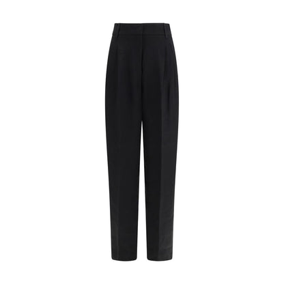 Max Mara Schwarze Leinenhose
