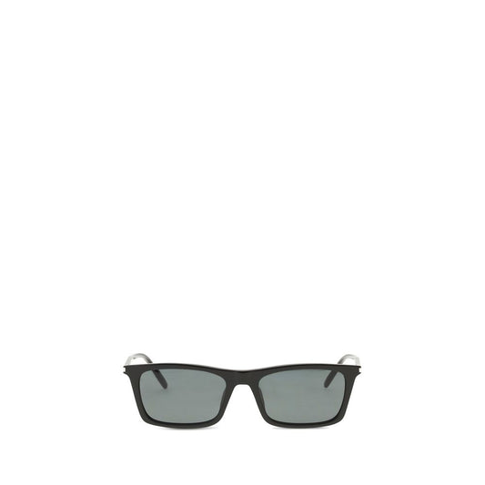 Saint Laurent Schwarze Sonnenbrille aus Acetat