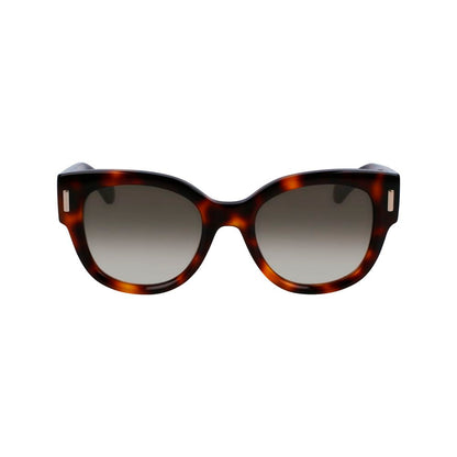 Ferragamo Braune Sonnenbrille aus Acetat
