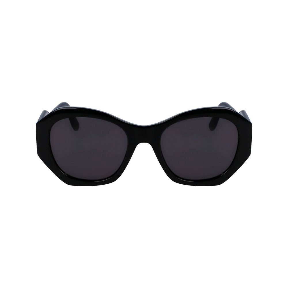Karl Lagerfeld Schwarze Sonnenbrille aus injected Material