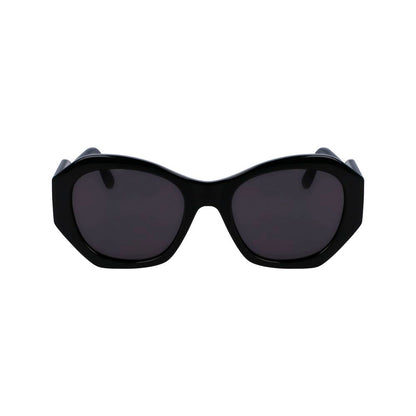 Karl Lagerfeld Schwarze Sonnenbrille aus injected Material