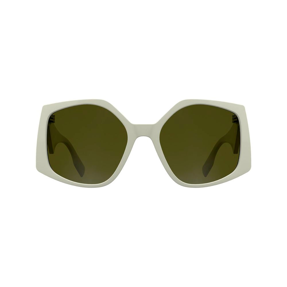 Karl Lagerfeld Weiße Sonnenbrille aus injected Material