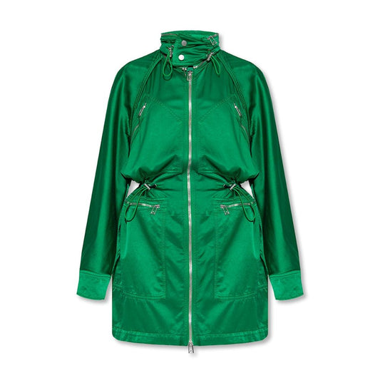 Bottega Veneta Zweifarbiger Baumwollparka