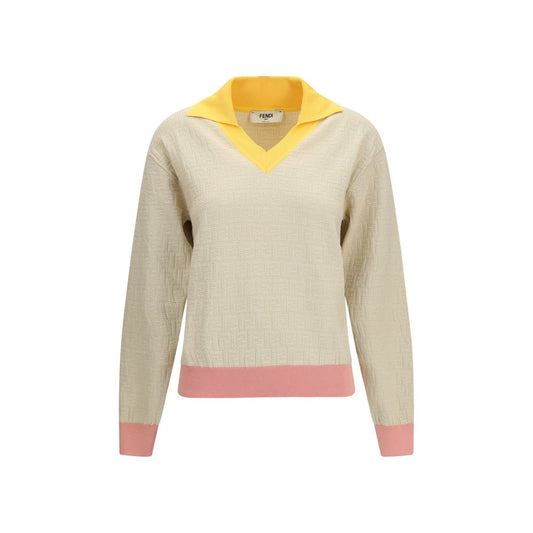 Fendi Beige Baumwoll-Sweatshirt