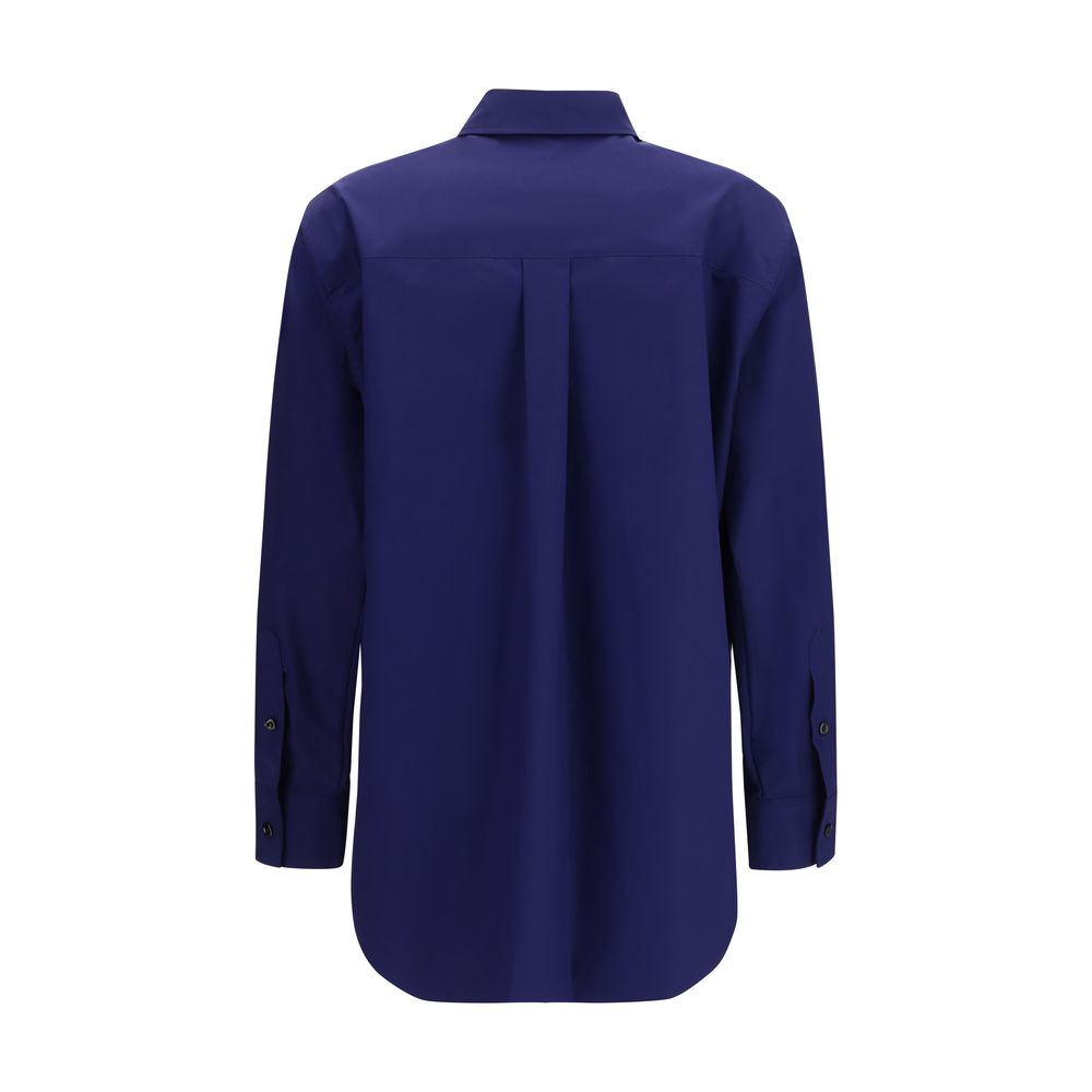 Fendi Blaues Baumwollhemd