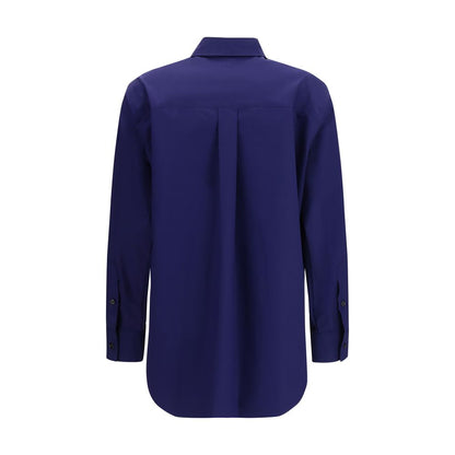 Fendi Blaues Baumwollhemd