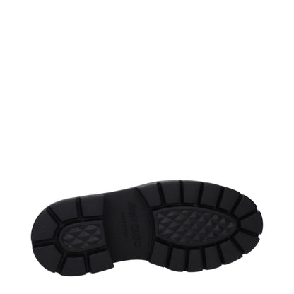 Jimmy Choo Schwarze Leder-Stiefeletten