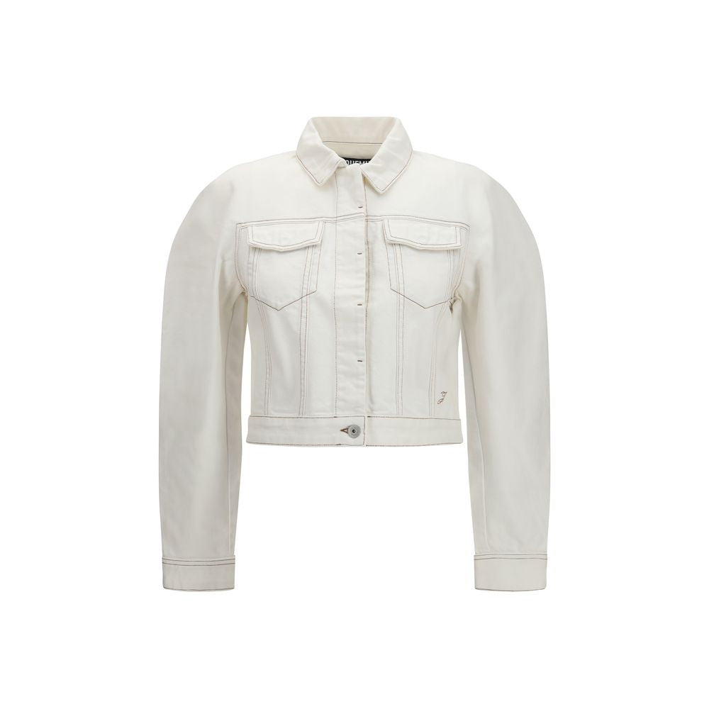 Jacquemus Weiße Jeansjacke aus Baumwolle