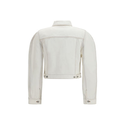 Jacquemus Weiße Jeansjacke aus Baumwolle
