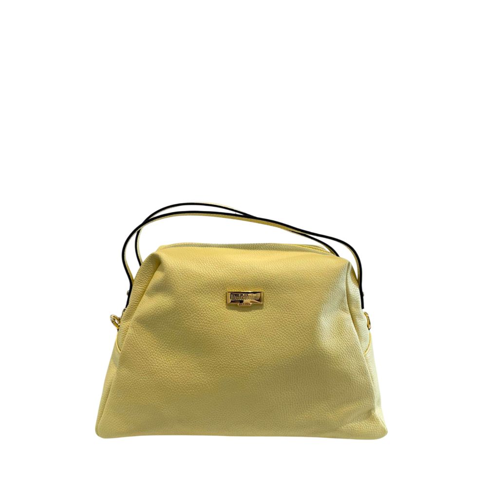Baldinini Trend Zweifarbige Clutch aus Rindsleder