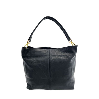 Baldinini Trend Schwarze Leder Damentasche
