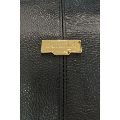 Baldinini Trend Schwarze Leder Damentasche