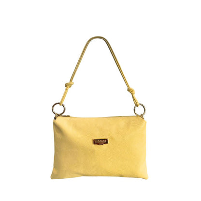 Baldinini Trend Zweifarbige Clutch aus Rindsleder