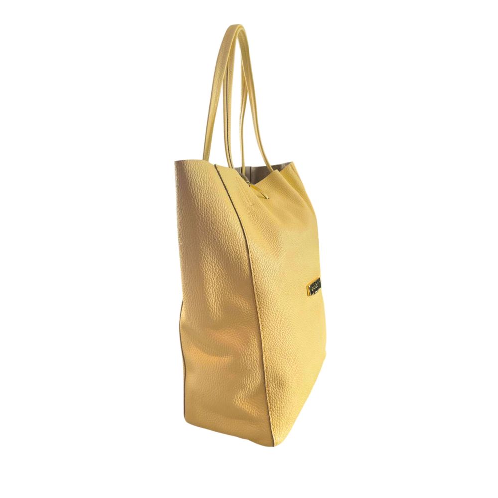 Baldinini Trend Zweifarbige Clutch aus Rindsleder