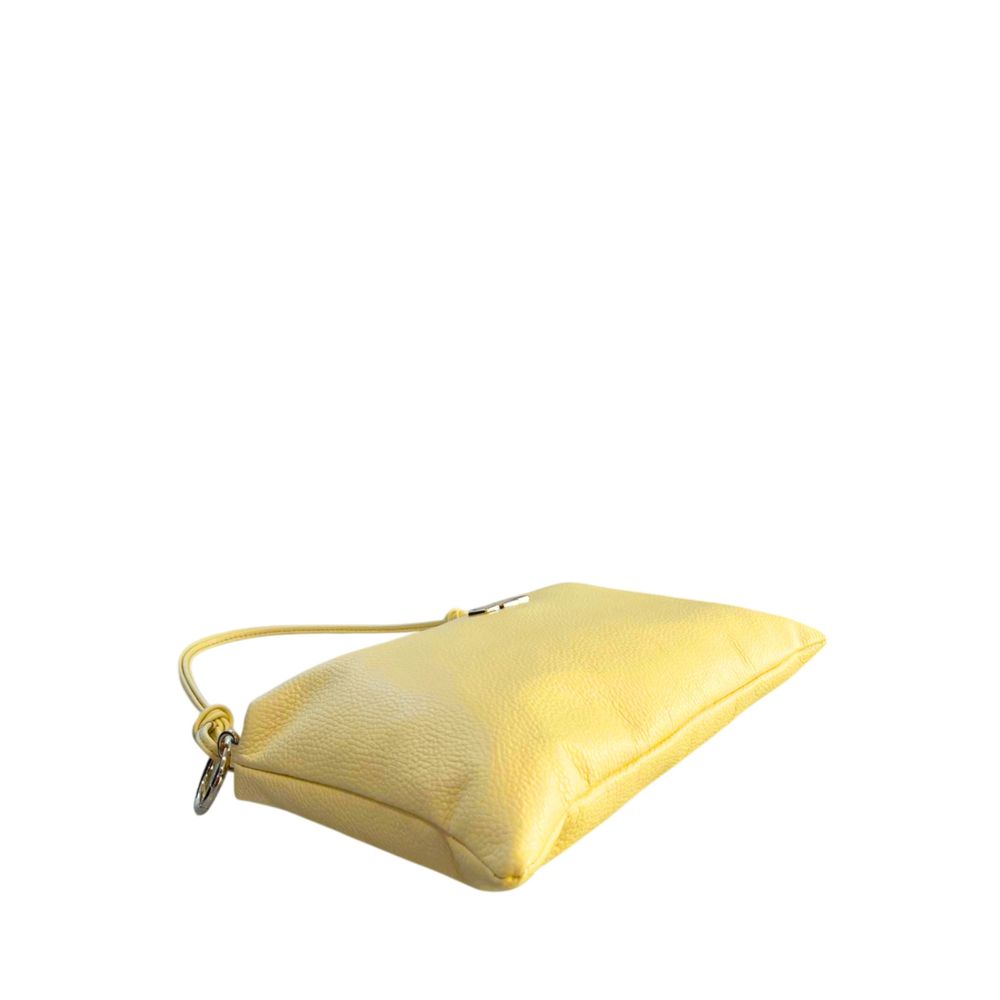 Baldinini Trend Zweifarbige Clutch aus Rindsleder