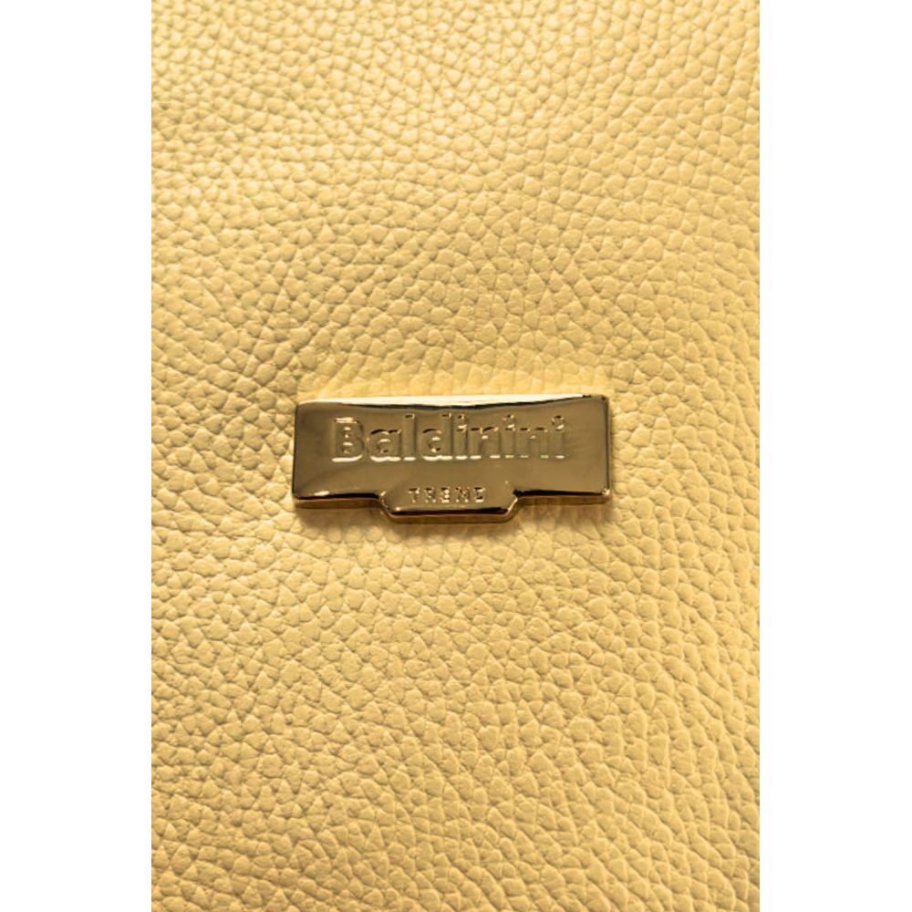 Baldinini Trend Zweifarbige Clutch aus Rindsleder