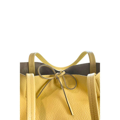Baldinini Trend Zweifarbige Clutch aus Rindsleder