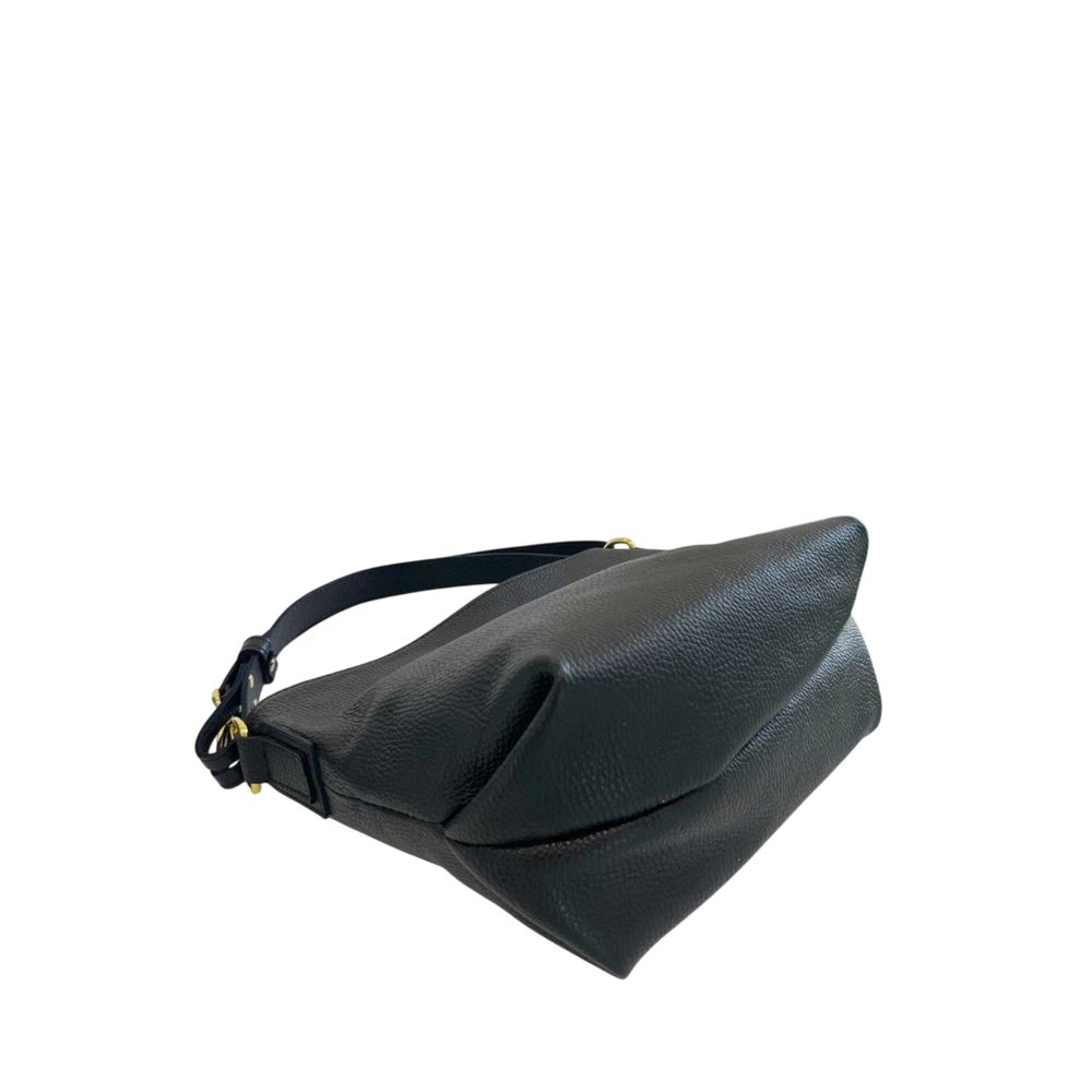 Baldinini Trend Schwarze Clutch aus Rindsleder
