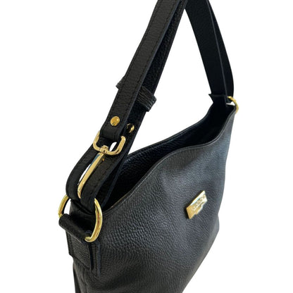 Baldinini Trend Schwarze Clutch aus Rindsleder