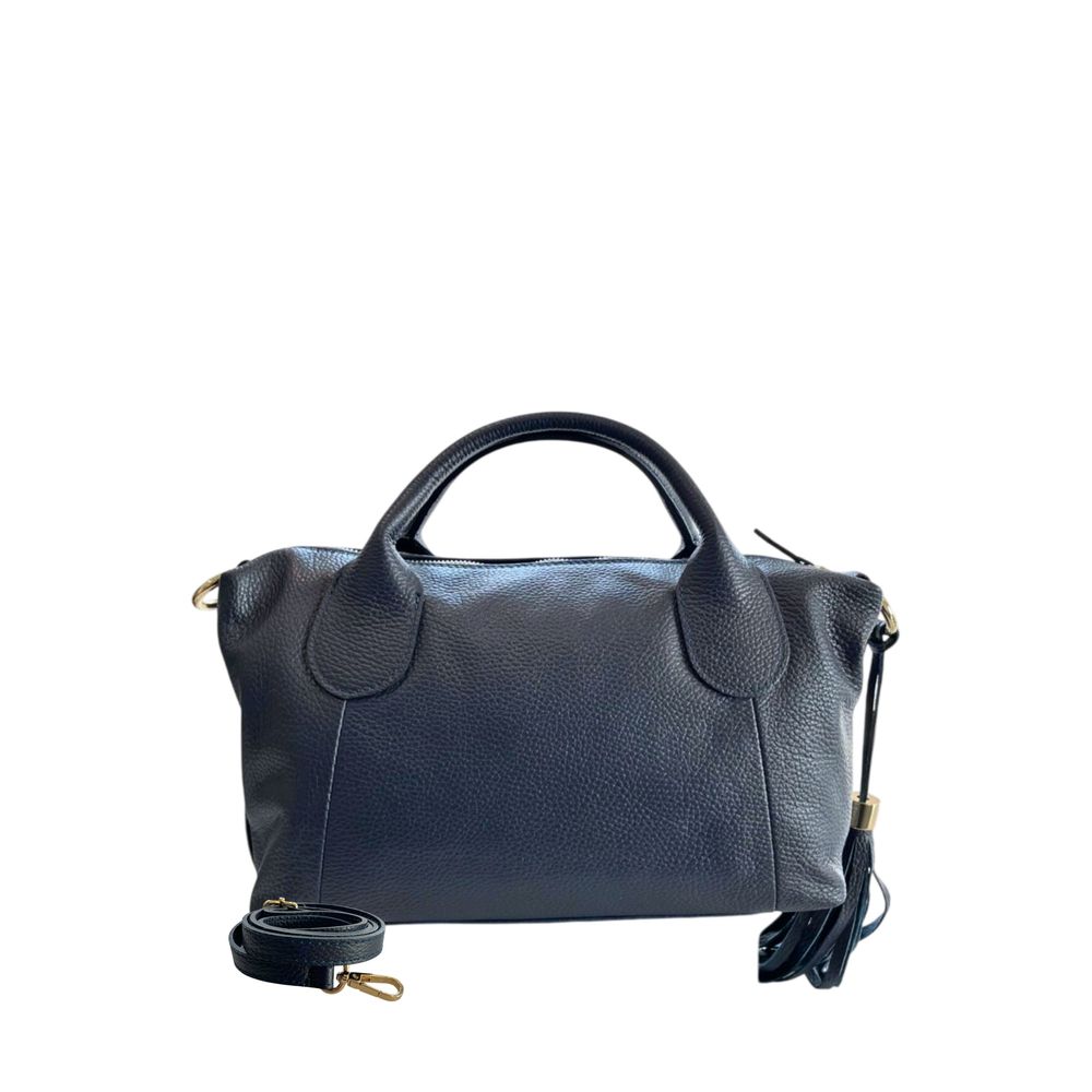 Baldinini Trend Blaue Leder-Damentasche