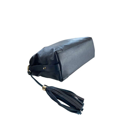 Baldinini Trend Blaue Leder-Damentasche