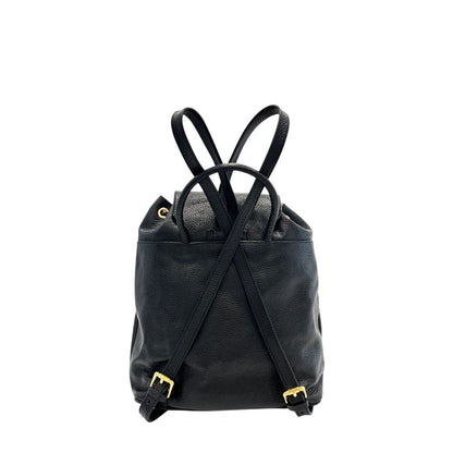 Baldinini Trend Schwarzer Lederrucksack für Damen