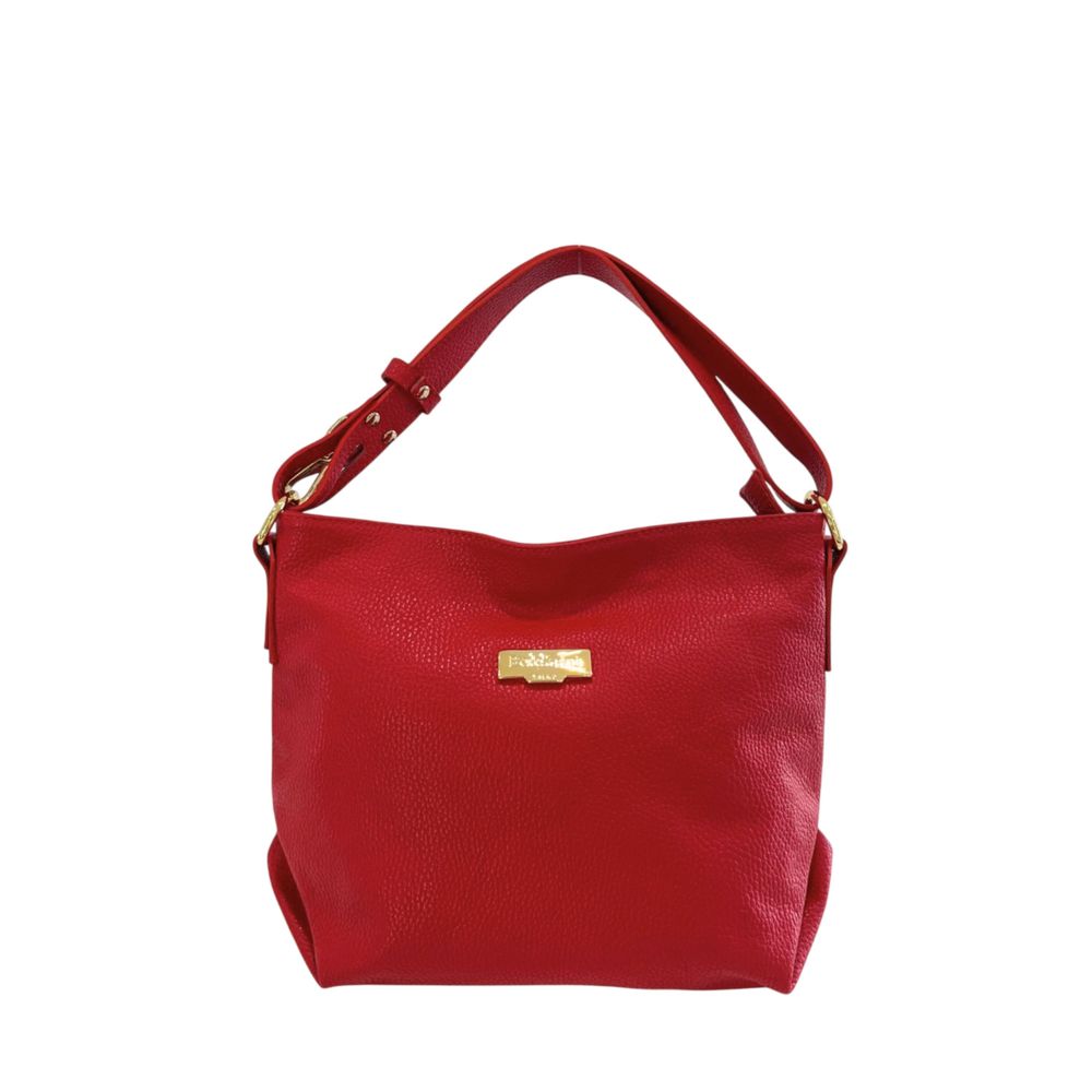 Baldinini Trend Clutch aus mehrfarbigem Rindsleder