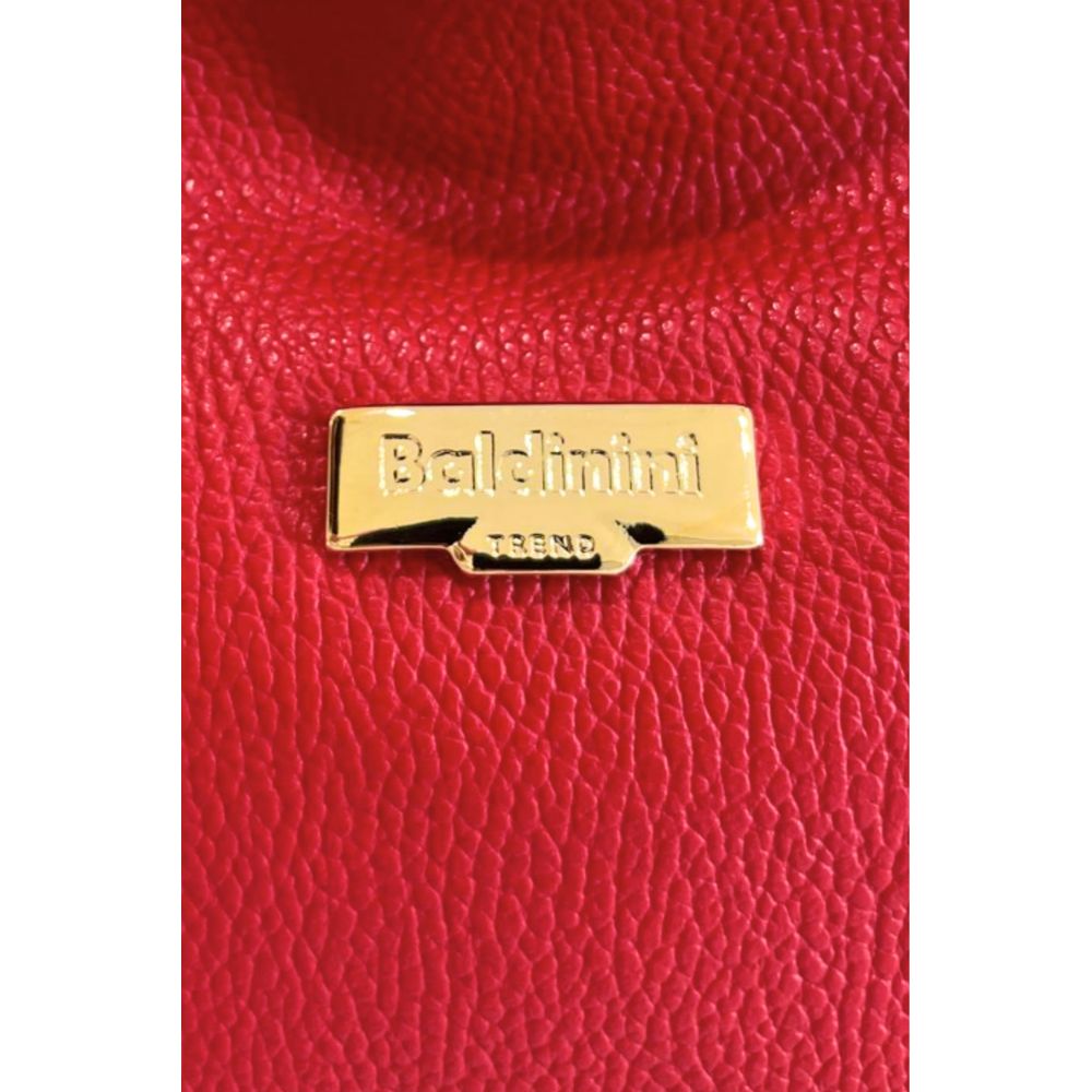Baldinini Trend Clutch aus mehrfarbigem Rindsleder
