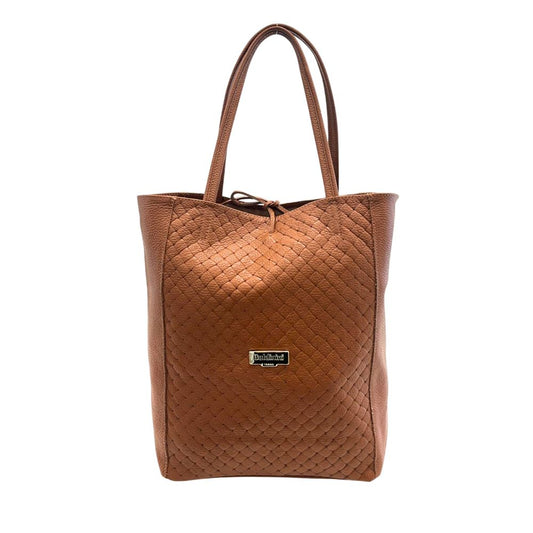 Baldinini Trend Braune Leder Damentasche