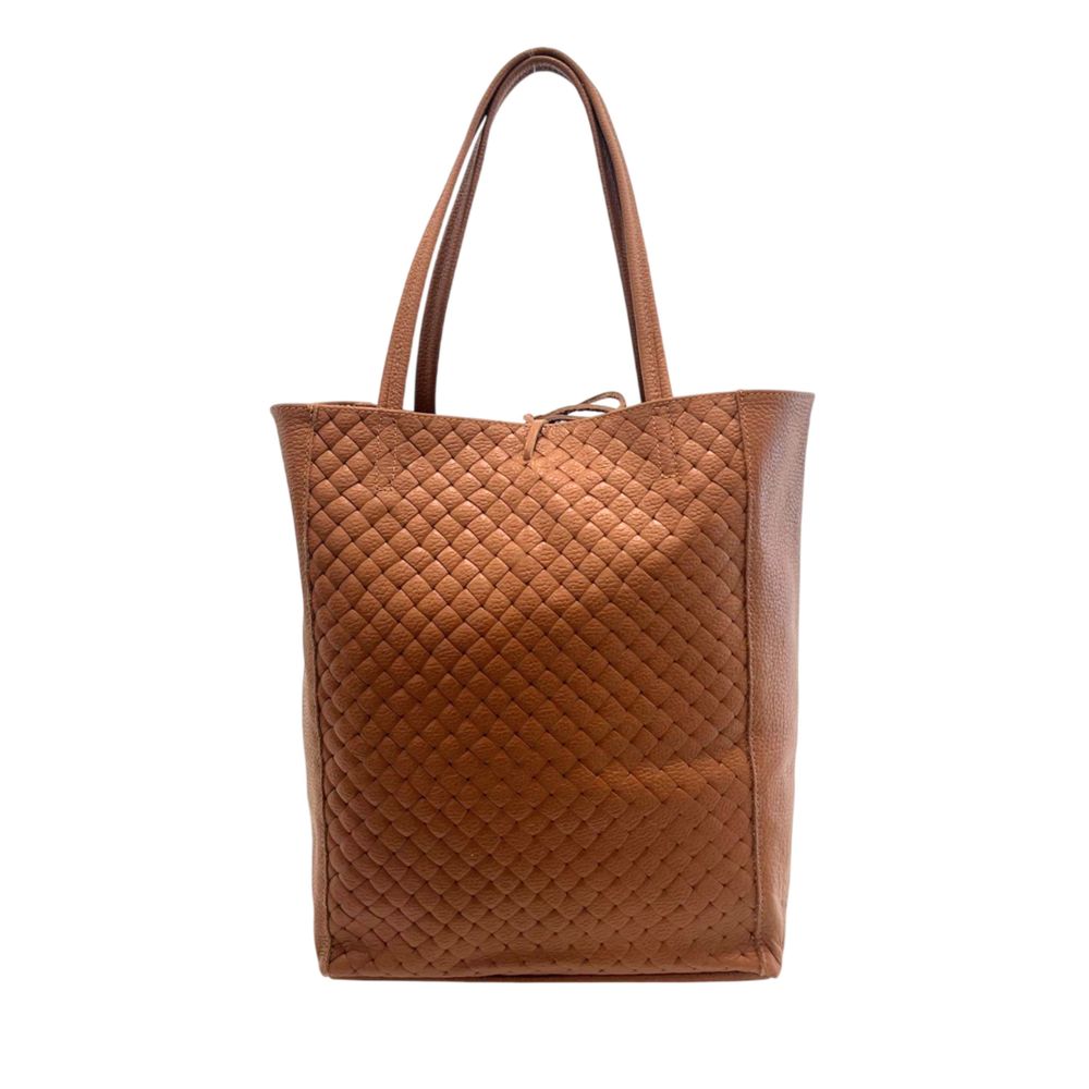 Baldinini Trend Braune Leder Damentasche