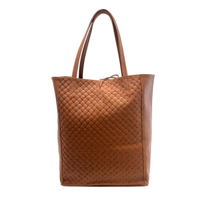 Baldinini Trend Braune Leder Damentasche