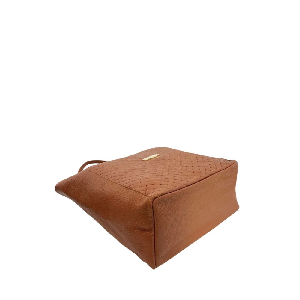 Baldinini Trend Braune Leder Damentasche