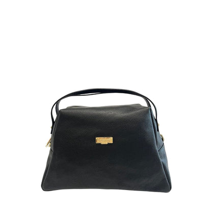 Baldinini Trend Schwarze Clutch aus Rindsleder
