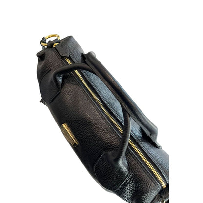 Baldinini Trend Schwarze Leder Damentasche