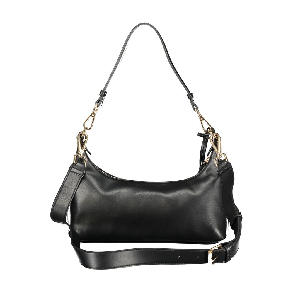 Twinset Schwarze Handtasche aus Polyethylen