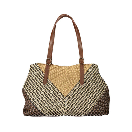 Twinset Braune Damentasche aus Polyester