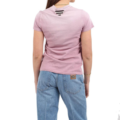 Prada Mehrfarbiges Baumwoll-T-Shirt