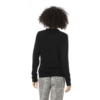 Baldinini Trend Grauer Wollcardigan