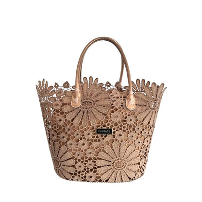 Baldinini Trend Braune PU-Damenhandtasche