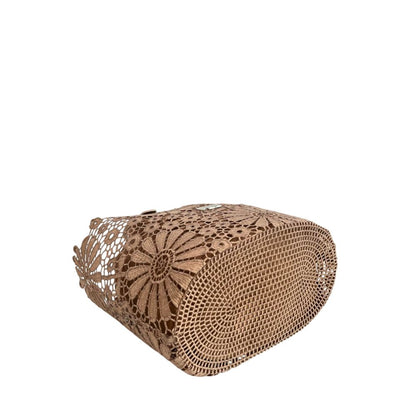 Baldinini Trend Braune PU-Damenhandtasche