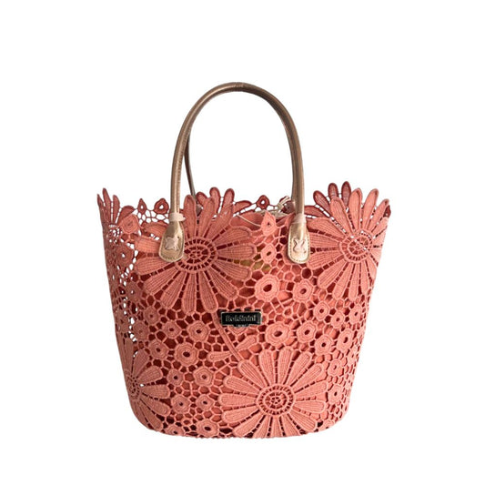 Baldinini Trend Damenhandtasche aus pinkfarbenem PU